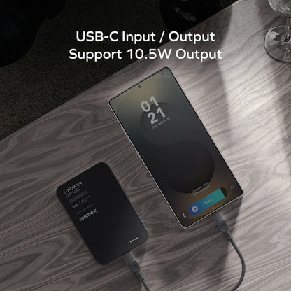 Momax 1-Power Q.Pass 3000mAh Slim Magnetic Wireless Power Bank