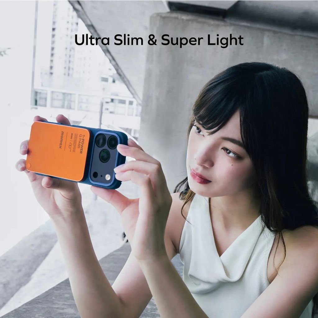 Momax 1-Power Q.Pass 3000mAh Slim Magnetic Wireless Power Bank