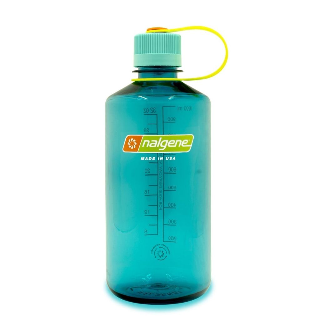 Nalgene 32 oz Narrow mouth Sustain Water Bottle - Cerulean