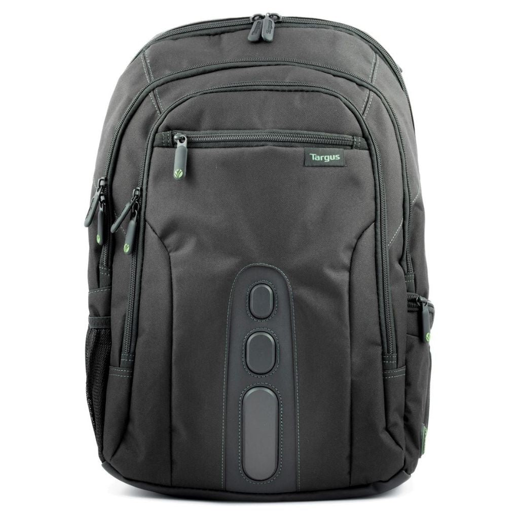 Gray Targus backpack on a white background