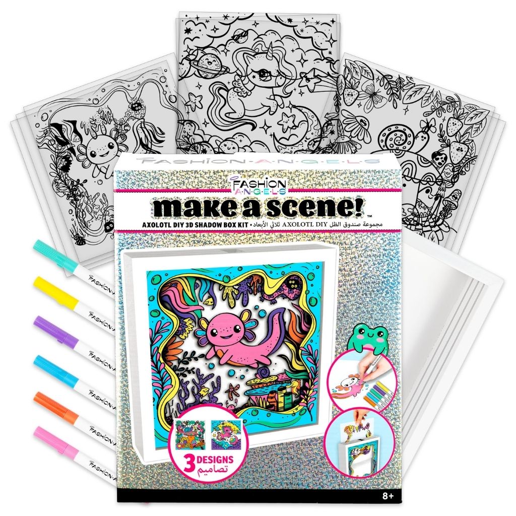 Fashion Angels Make A Scene! DIY 3D Shadowbox Kit