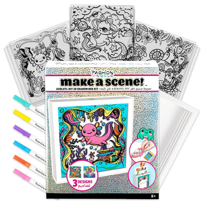 Fashion Angels Make A Scene! DIY 3D Shadowbox Kit