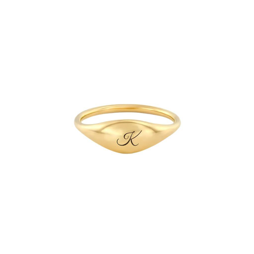 Engraved Signet Ring