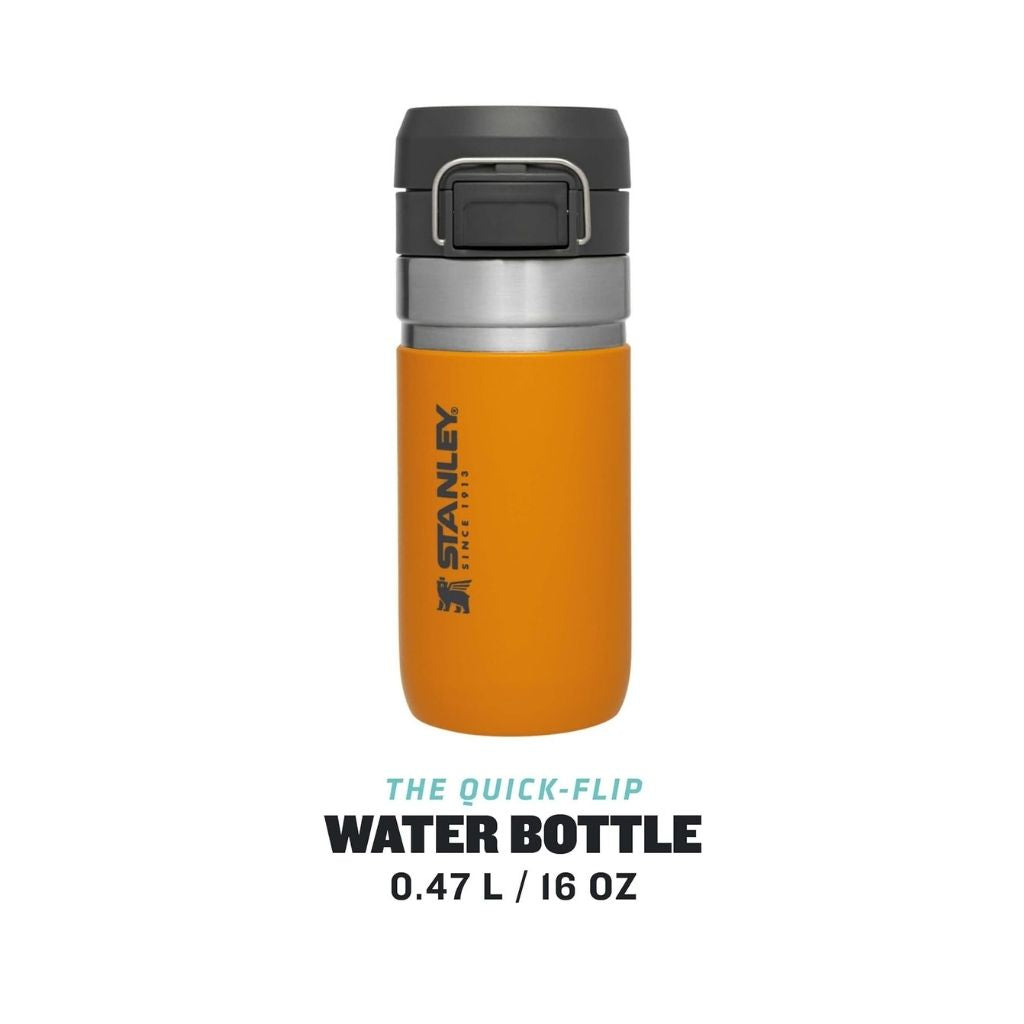 Quick Flip Water Bottle 470 ml/16 oz - Saffron