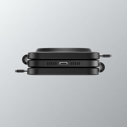 At Thunder Trifold 3-in-1 Qi2 Portable Wireless Charger