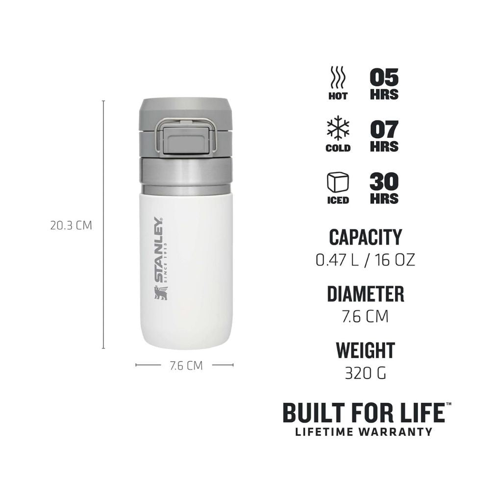 Quick Flip Water Bottle 470 ml/16 oz - Polar
