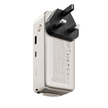 Momax 45W GaN Power Bank with 10,000 mAh Capacity and Dual AC/DC Charging