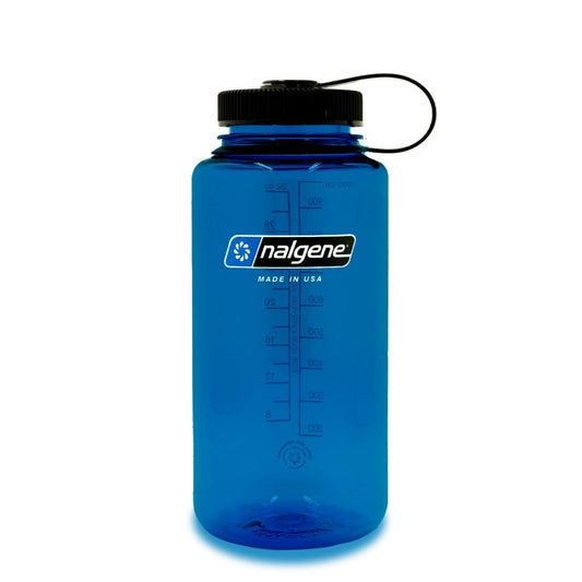 Nalgene Sustain Wide Mouth BPA-Free Leak-Proof Water Bottle - 32oz - Slate Blue