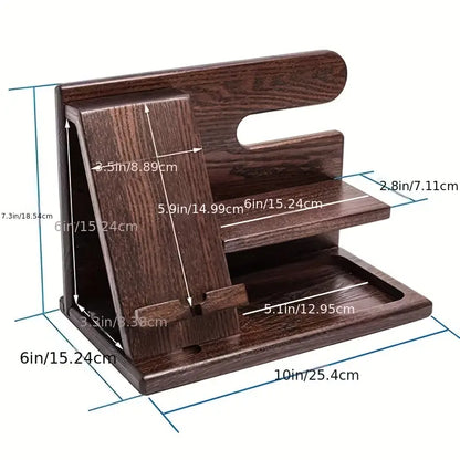 Wooden Phone Docking Station