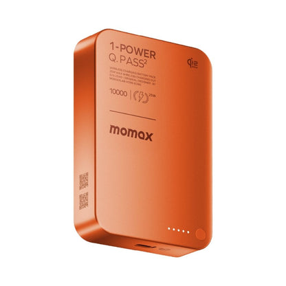 Momax 1-Power Q.Pass2 10000 mAh Qi2 25W Magnetic Wireless Power Bank
