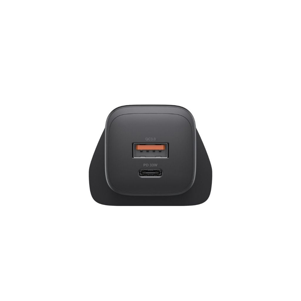 At Thunder Gan 33W 2-Ports 1A+1C Wall Charger