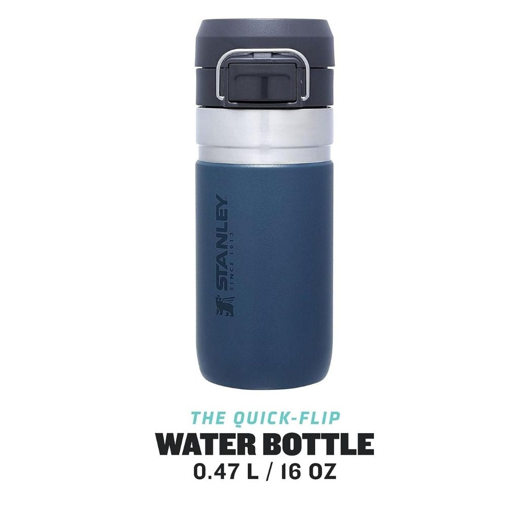 Quick Flip Water Bottle 470 ml / 16 oz - Abyss