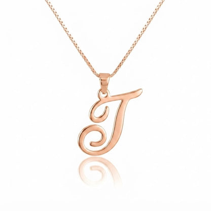Signature Initial Pendant Necklace