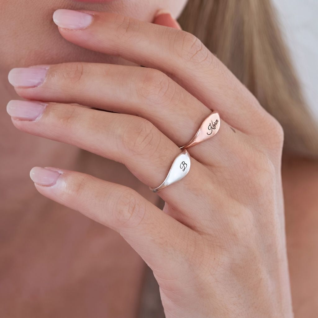 Engraved Signet Ring
