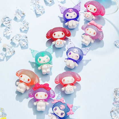Top Toy My Melody & Kuromi Ramune Style Mini Figures Surprise Bag
