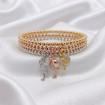 BFF Beaded Charm Bracelet