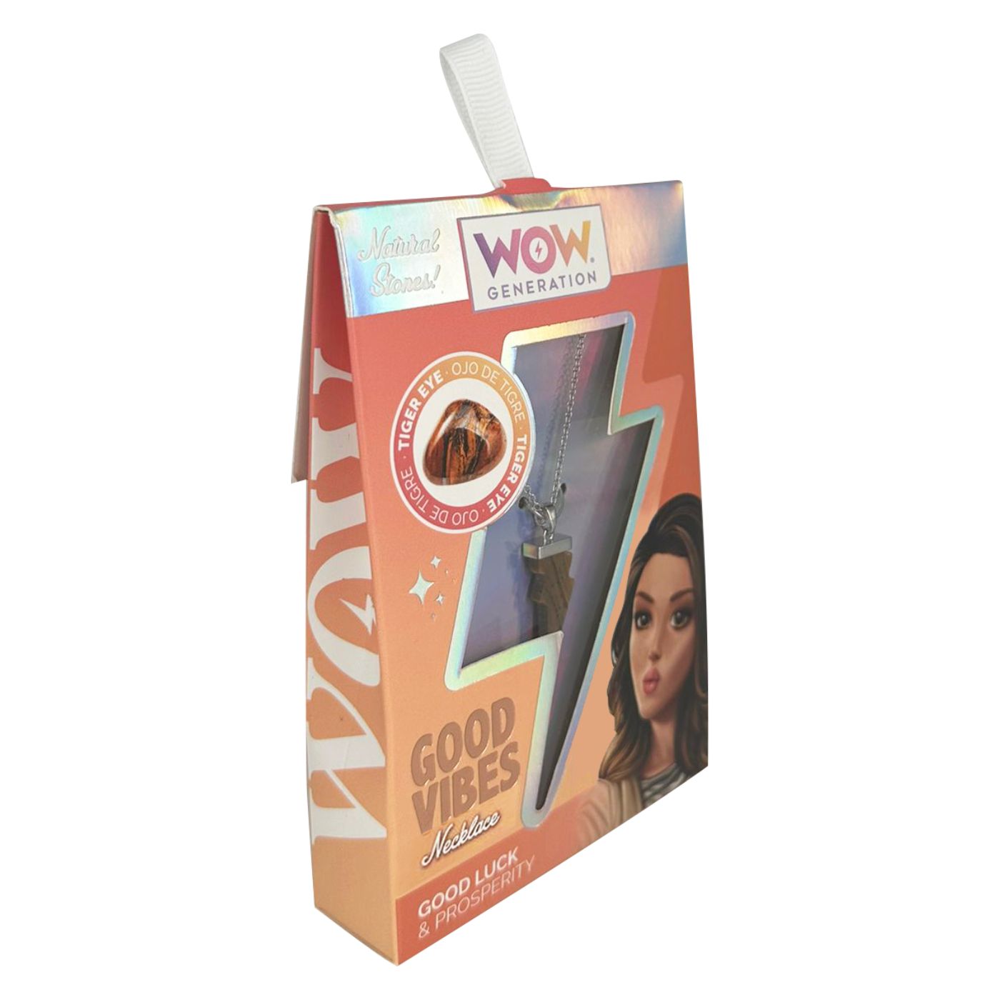 WOW Generation Mood Necklaces - Tiger Eye