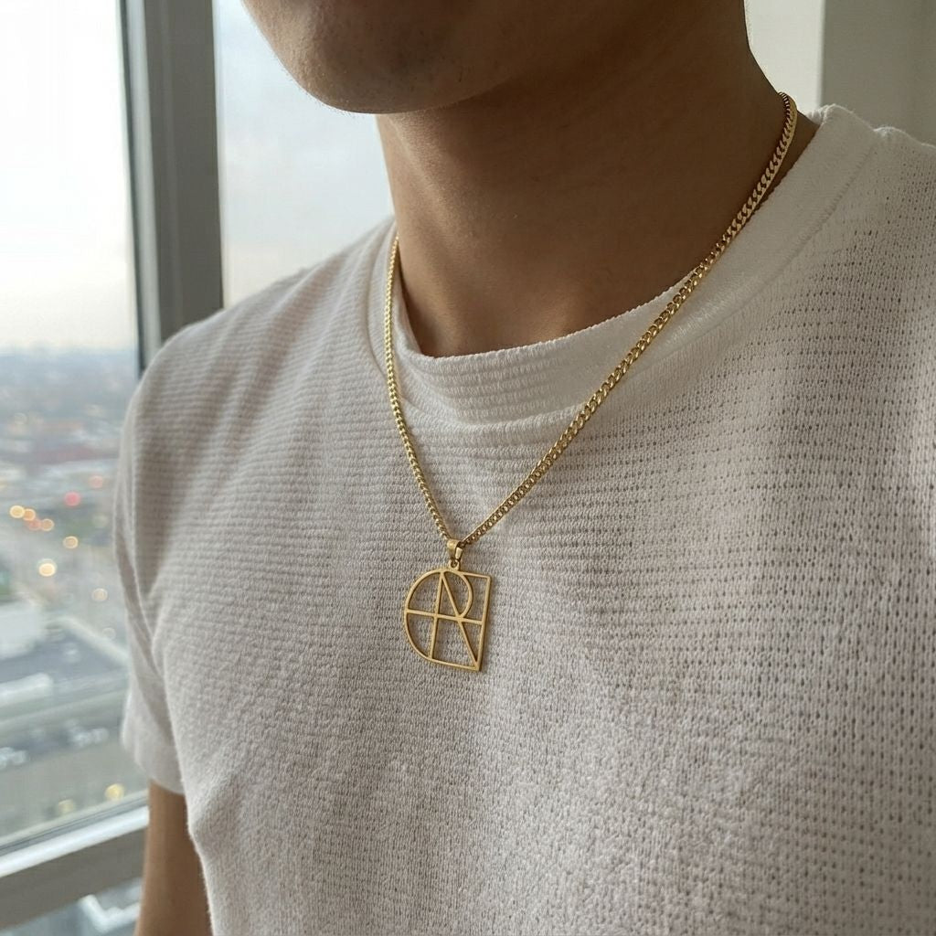 Signature Monogram Necklace