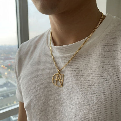 Signature Monogram Necklace