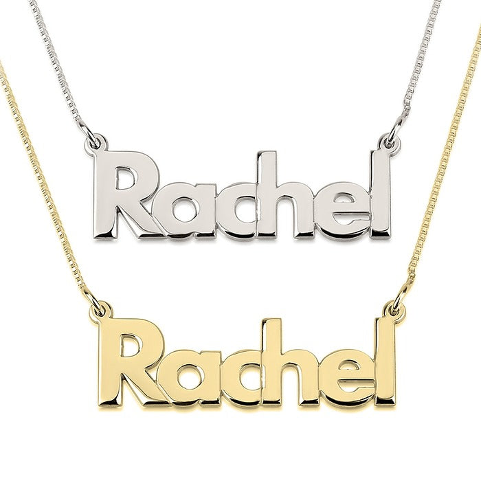Stylish Bold Name Necklace