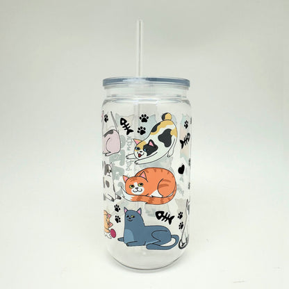 Acrylic Tumbler - Life is Better with Cats