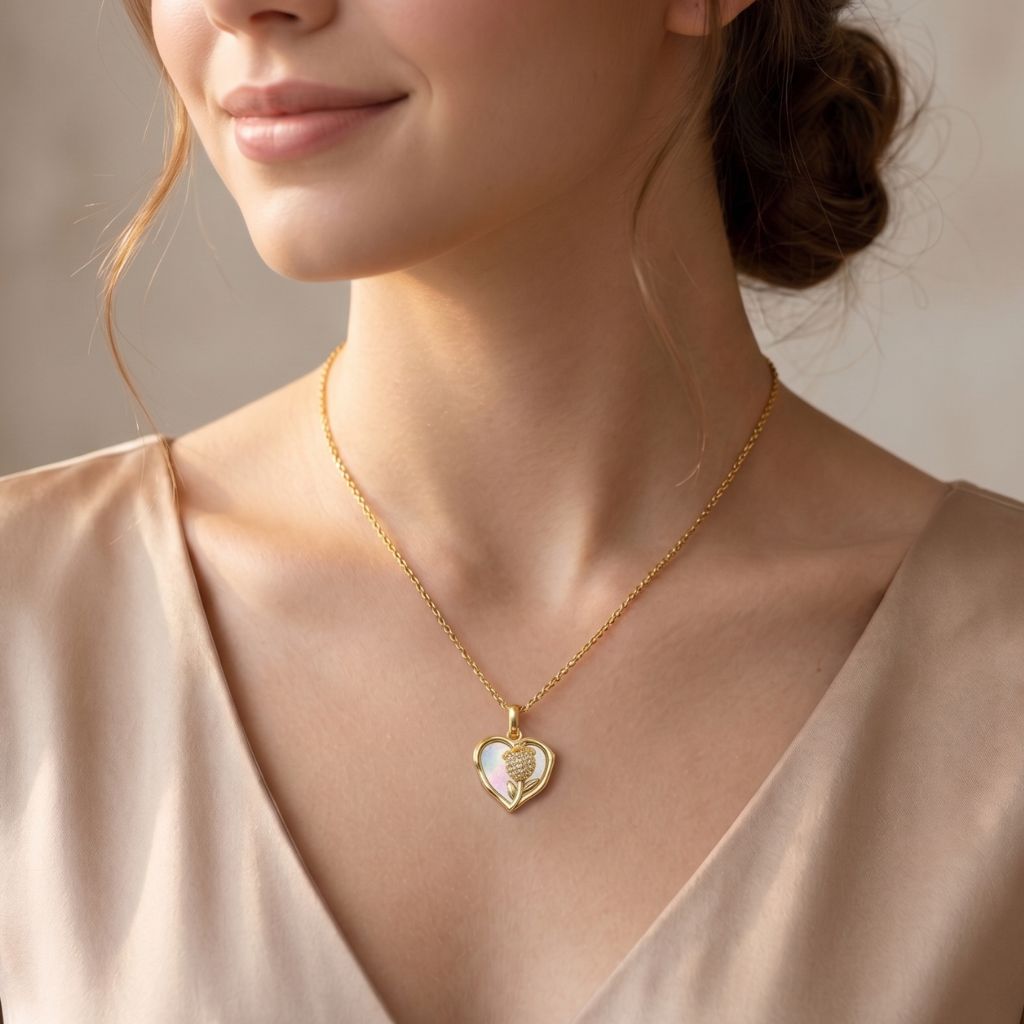 Heart of Blossom Necklace