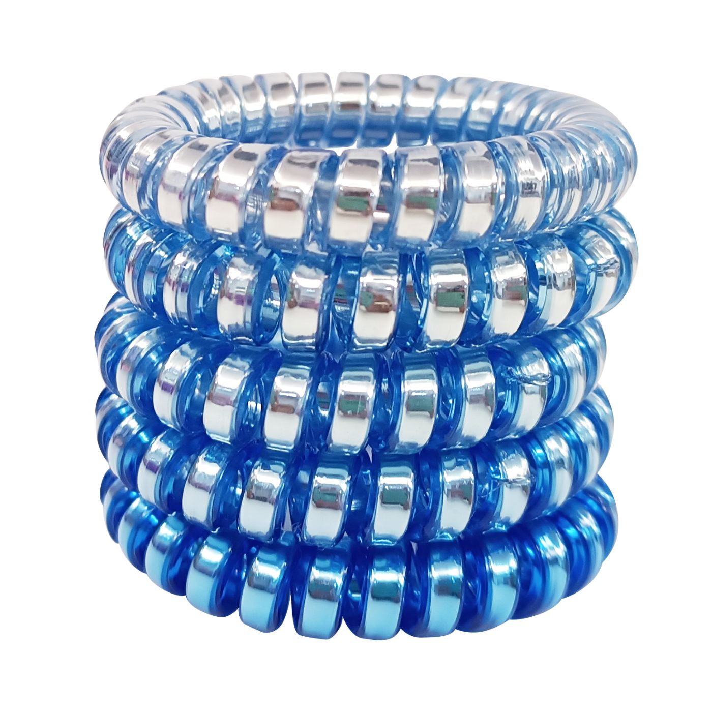WOW Generation Hair Elastics - Sky Blue
