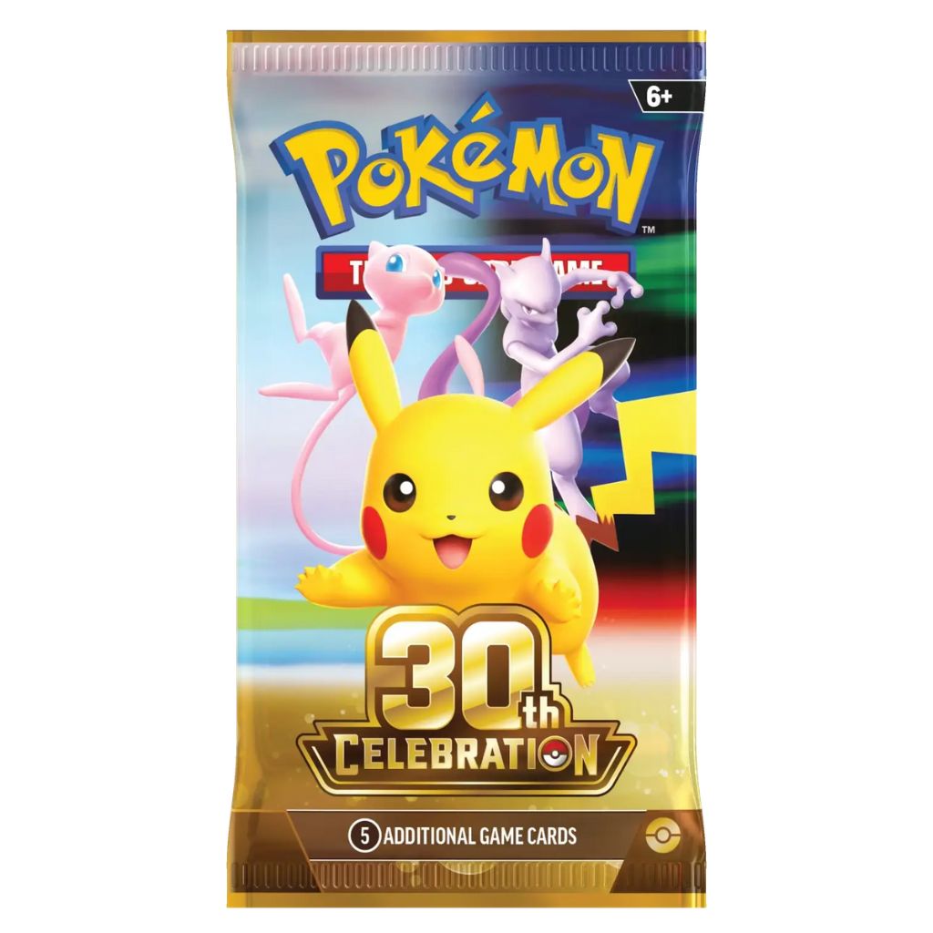 Pokemon TCG 30th Celeb 2-Pack Blister (Double Wide) Display