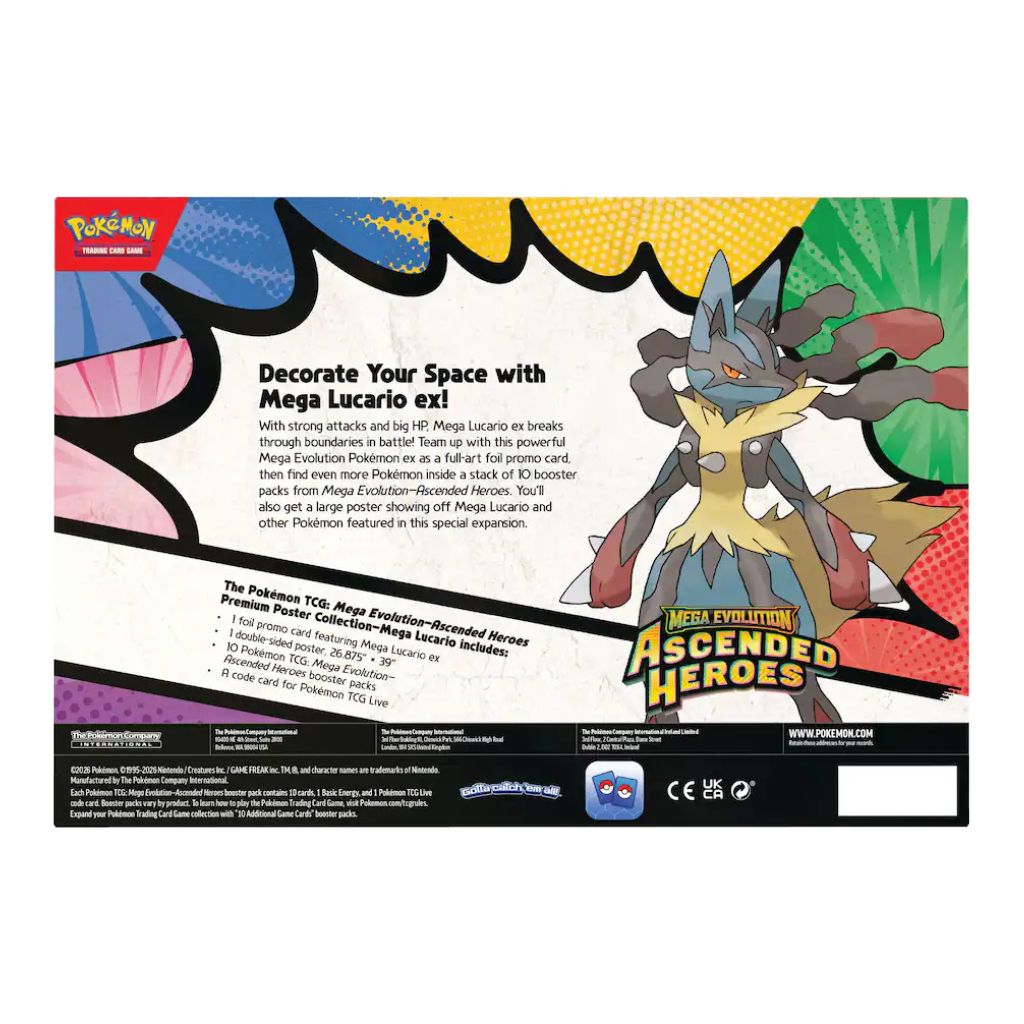 Pokémon TCG: Me2.5 Ascended Heroes P.Poster Collection