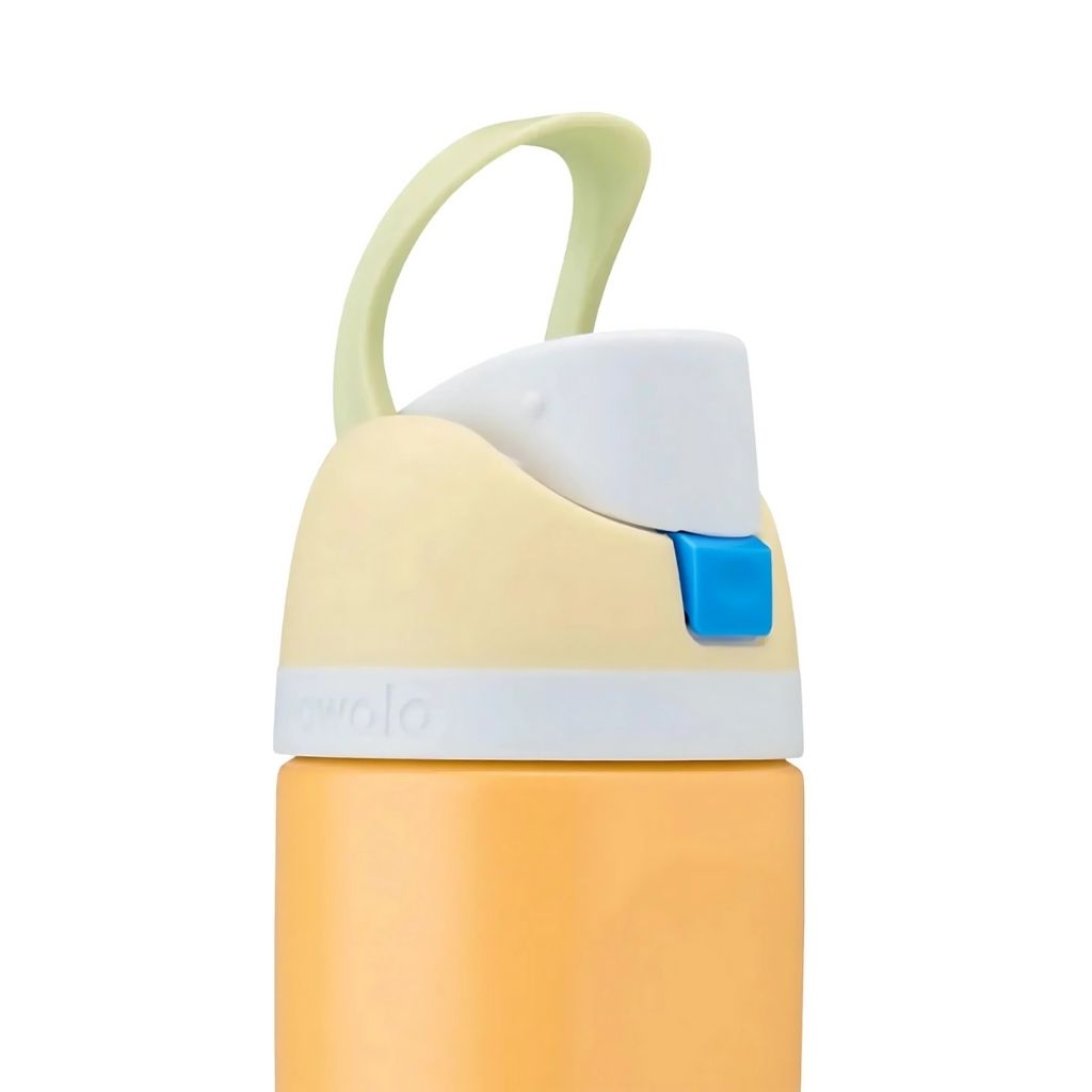 Owala FreeSip 2 pack Stainless Steel Water Bottles 473 ml/16 oz - Yellow and Light Blue