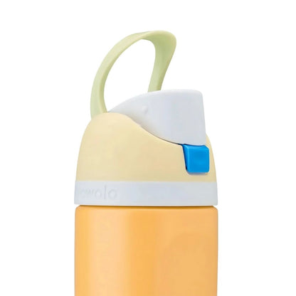 Owala FreeSip 2 pack Stainless Steel Water Bottles 473 ml/16 oz - Yellow and Light Blue
