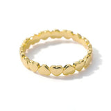 Tiny Heart Stackable Ring