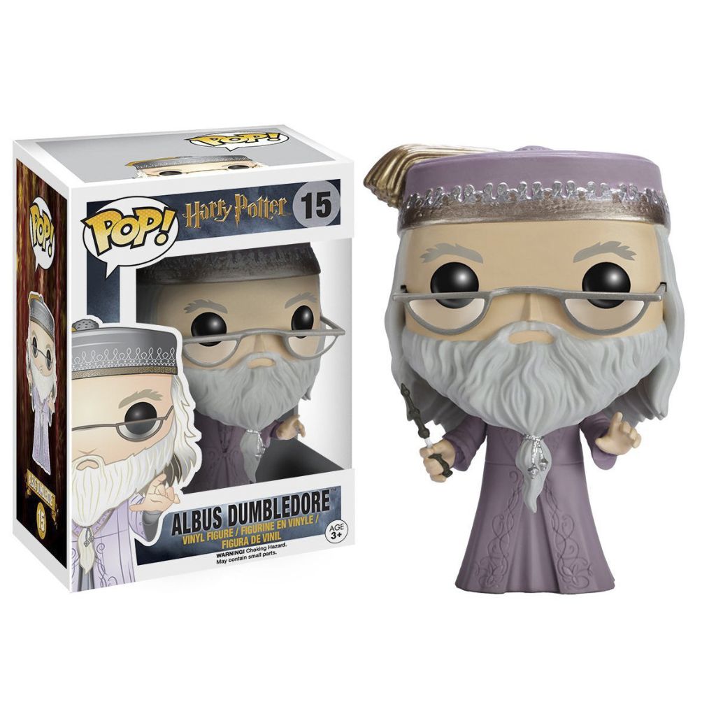 Funko Pop! vinyl figure of a character with a purple outfit and headpiece on a white background