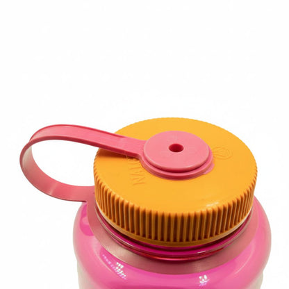 Nalgene Sustain Wide Mouth BPA-Free Leak-Proof Water Bottle - 32oz - Flamingo Pink
