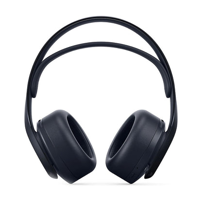 Black over-ear headphones on a white background