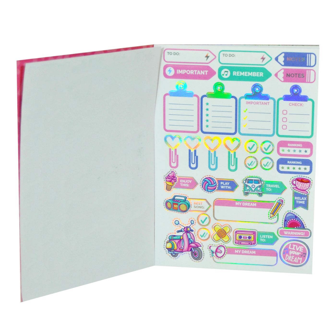 WOW Generation Holographic Sticker Book