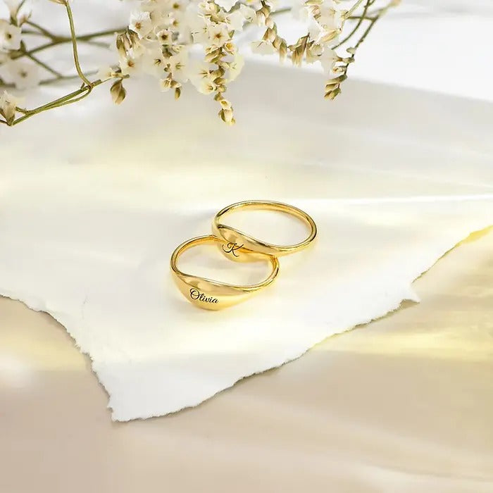 Engraved Signet Ring