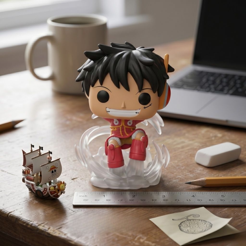 Pop Plus! Animation: One Piece S12 - Luffy (Egg)