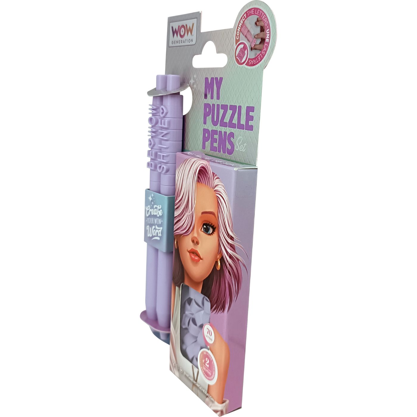 WOW Generation My Puzzle Pens Set - Purple