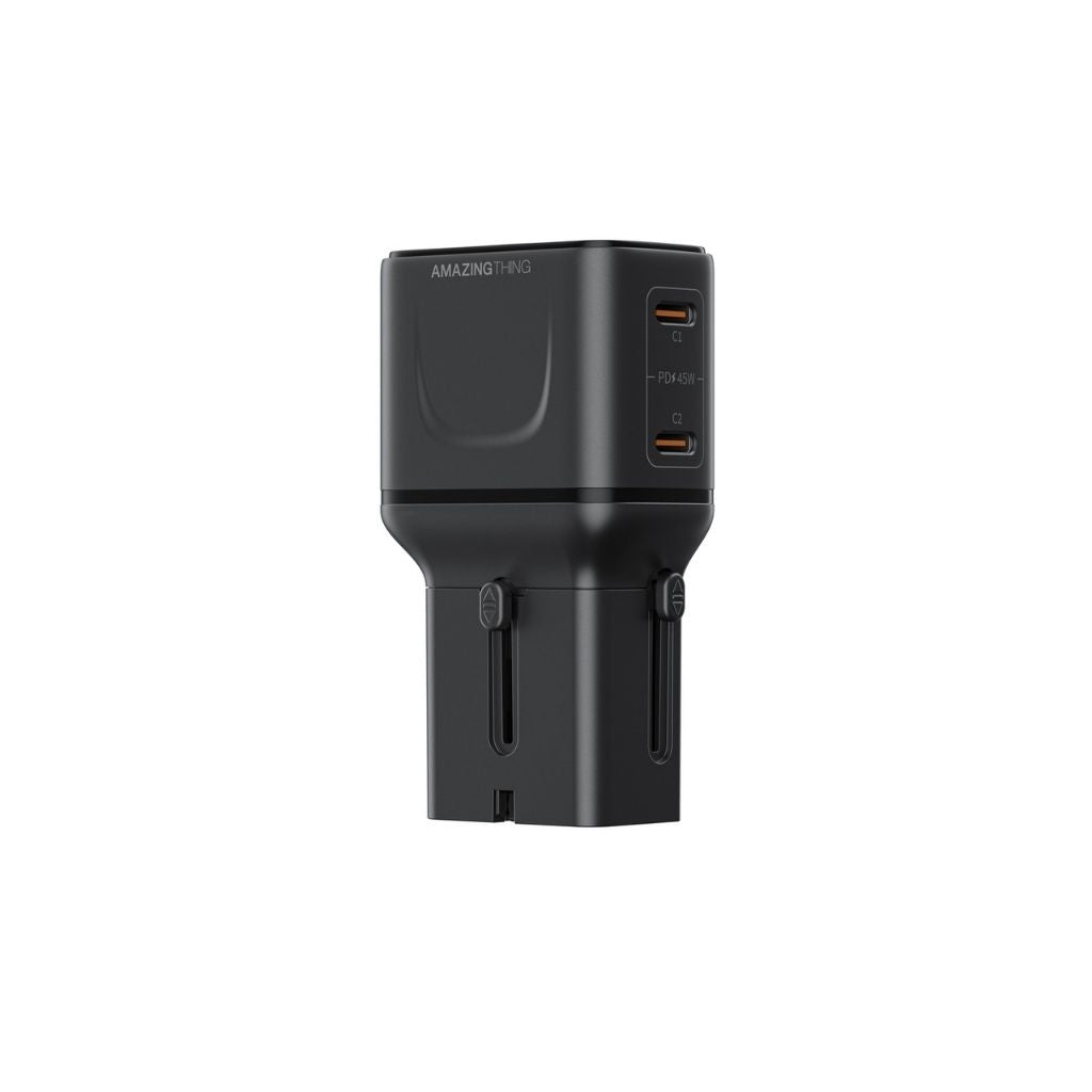 At Explorer Pro 45W Max 2C Ports Travel Charger