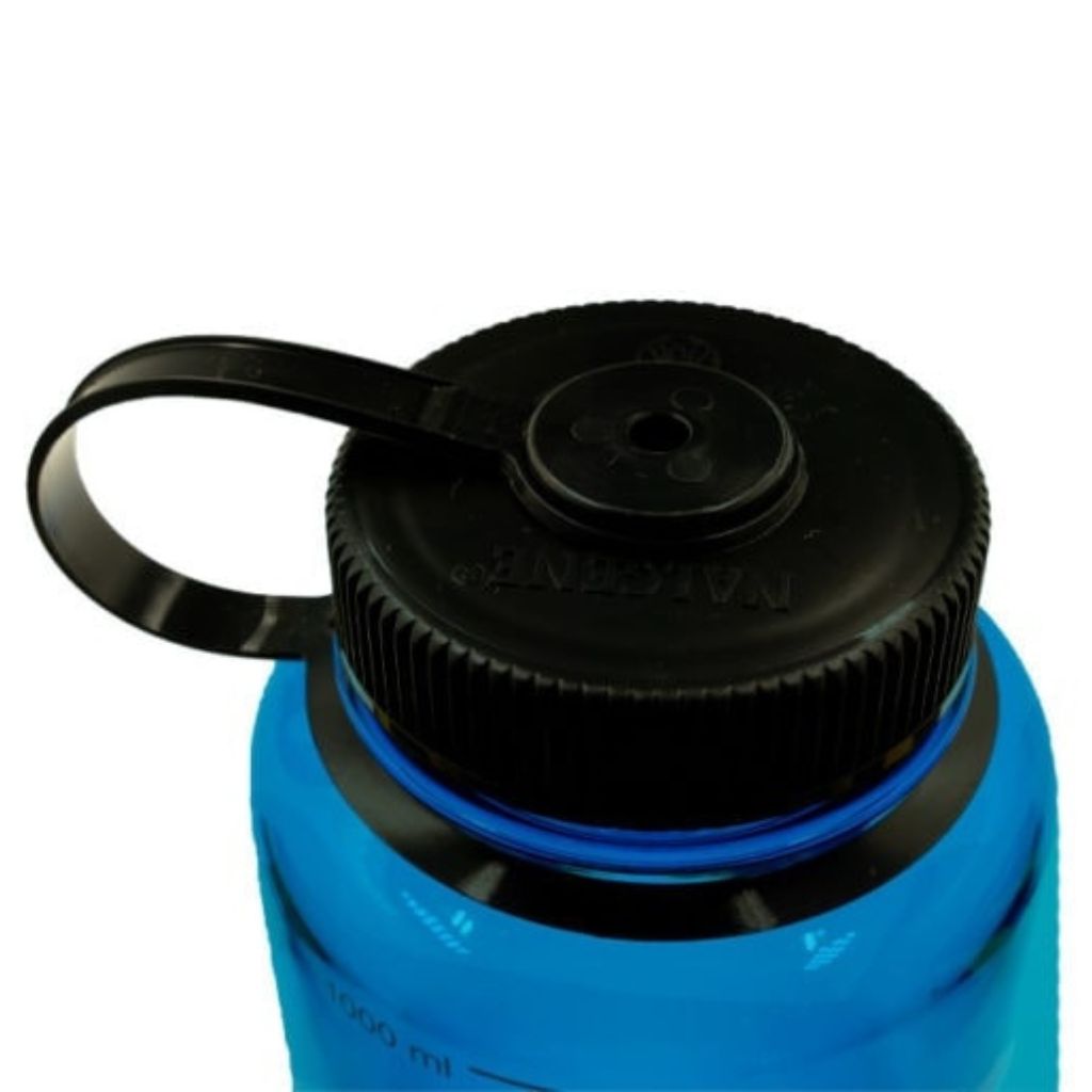 Nalgene Sustain Wide Mouth BPA-Free Leak-Proof Water Bottle - 32oz - Slate Blue
