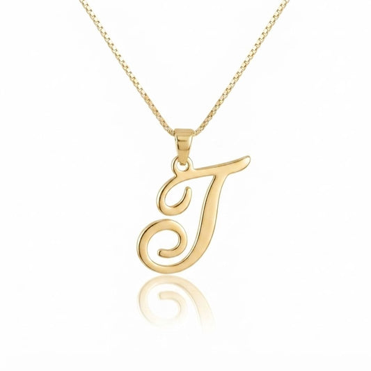 Signature Initial Pendant Necklace