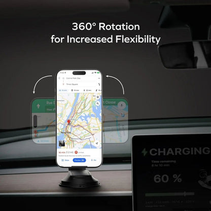 Momax 1-Move Q.Mag Qi2 25W Magnetic Car Mount With 45W Pd Charger