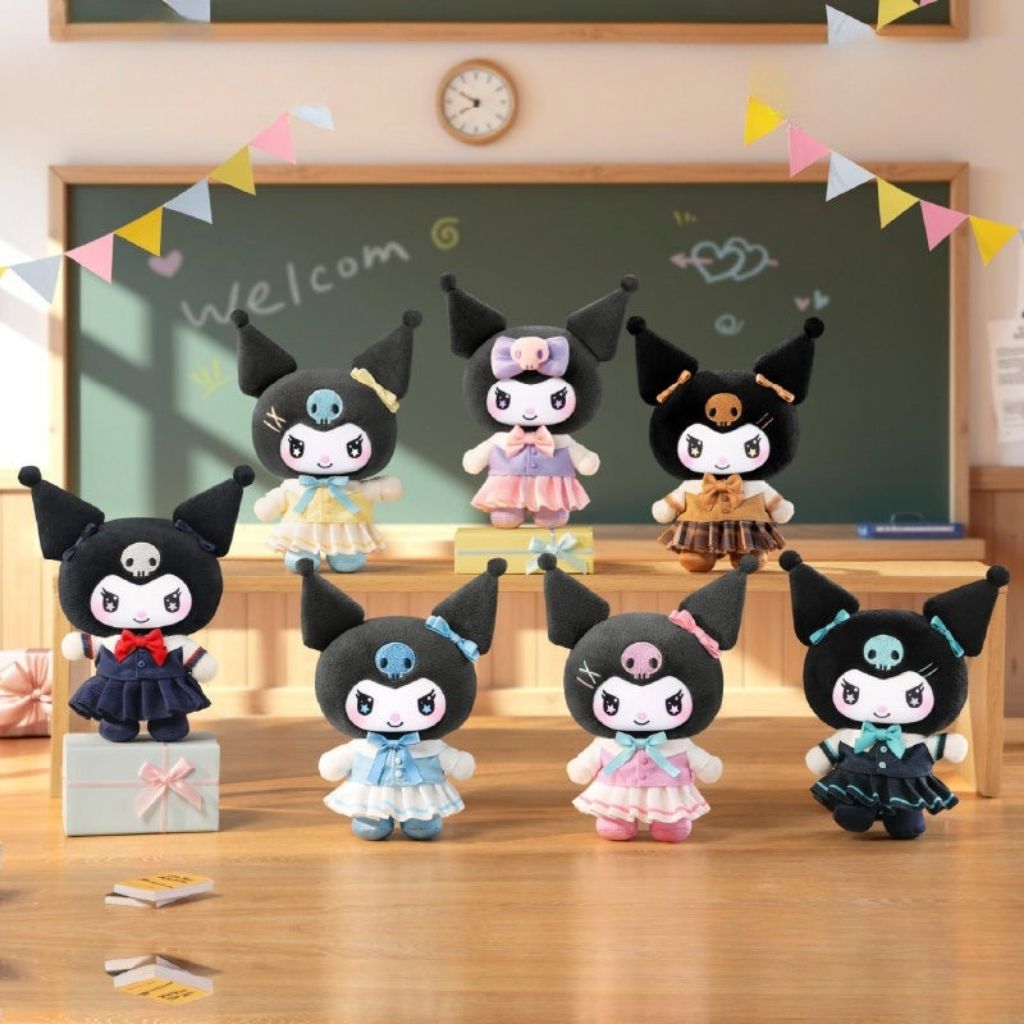 Top Toy Kuromi School Life Plush Pendant Blind Box