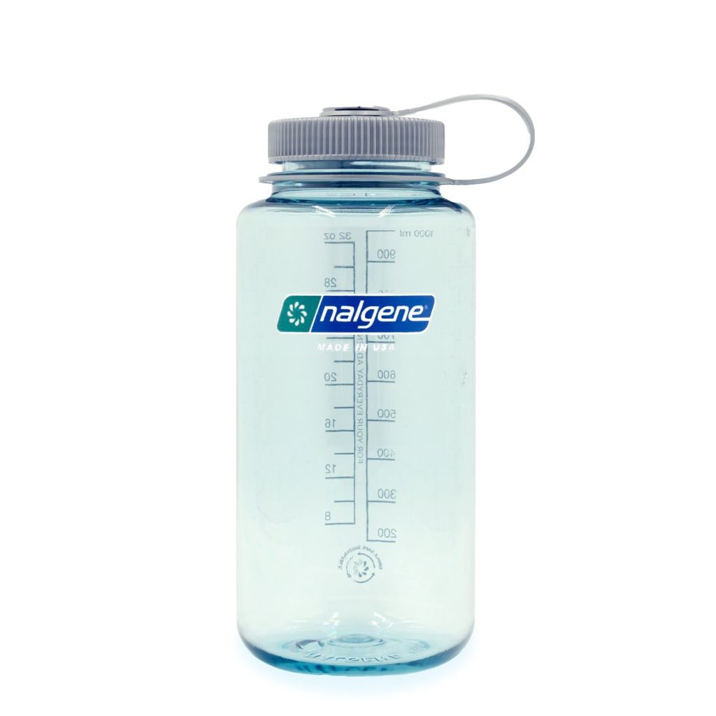 Nalgene Sustain Wide Mouth BPA-Free Leak-Proof Water Bottle - 32oz - Seafoam