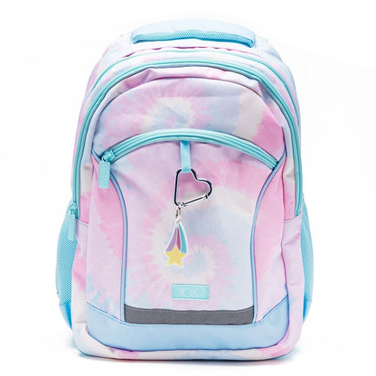 YOLO Duo Backpack Set – Graffiti & Tie-Dye Matching Backpacks for Him & Her