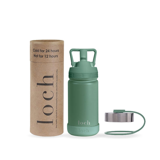 Monochrome Bottle - Ocean Green 420ml (14 Oz)