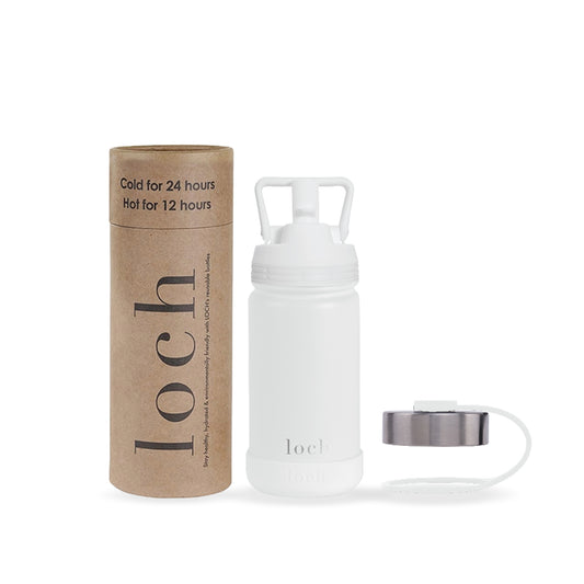 Monochrome Bottle - Pearl White 420ml (14 Oz)