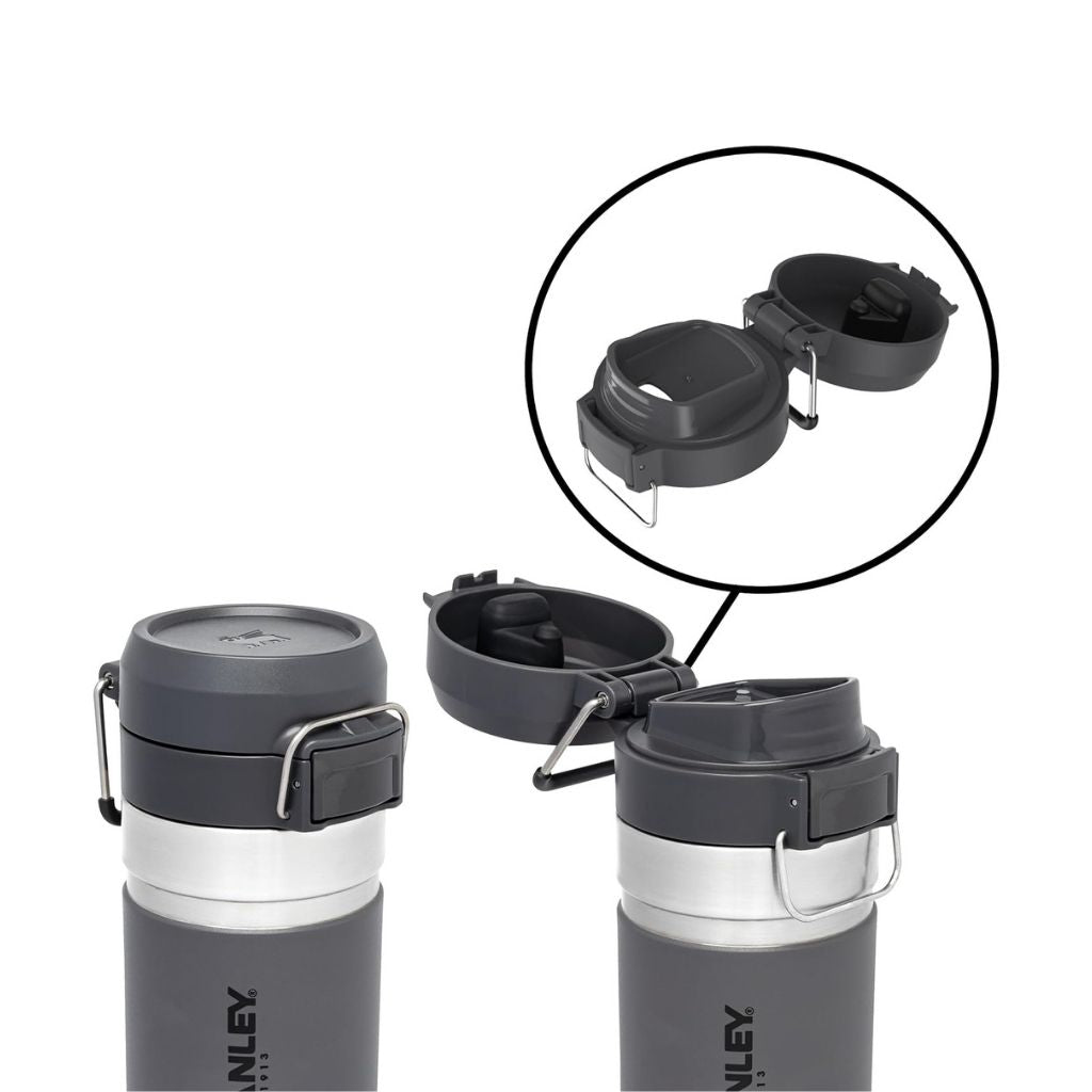Quick Flip Water Bottle 1060 ml / 36 oz - Charcoal