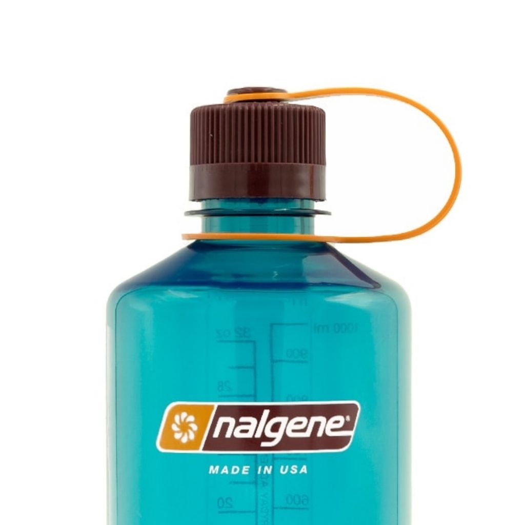 Nalgene 32 oz Narrow mouth Sustain Water Bottle - Teal